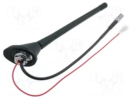 4CARMEDIA Antena de techo de 0,18 m para Seat, VW y Škoda