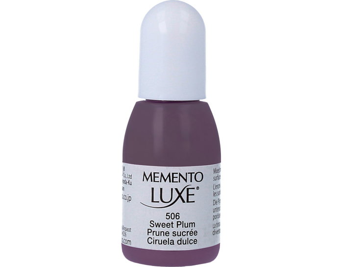 Tsukineko Tinta MEMENTO LUXE color ciruela dulce opaca recarga 15ml Tsukineko Tinta MEMENTO LUXE color ciruela dulce opaca recarga 15ml