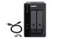QNAP TR-002 Unidad de Disco Múltiple Negro