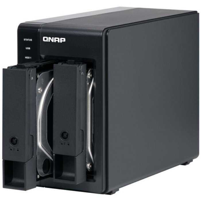 QNAP TR-002 Caja de expansión RAID de 2 bahías USB Tipo-C QNAP TR-002 Caja de expansión RAID de 2 bahías USB Tipo-C