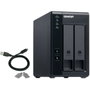 QNAP TR-002 Caja de expansión RAID de 2 bahías USB Tipo-C