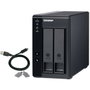 QNAP TR-002 Caja de expansión RAID de 2 bahías USB Tipo-C