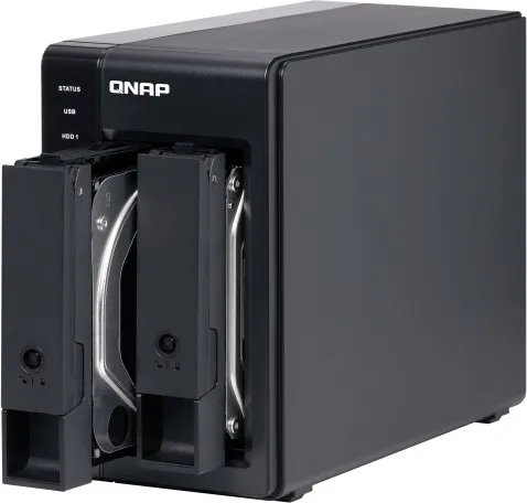 QNAP TR-002 Caja de expansión RAID de 2 bahías USB Tipo-C QNAP TR-002 Caja de expansión RAID de 2 bahías USB Tipo-C