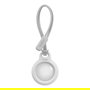 Belkin Llavero F8W974BTWHT para Apple AirTag con Correa, Protector Cubierta Funda - Blanco