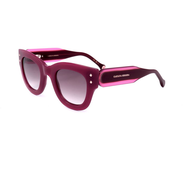 Carolina Herrera HER 0222/S QHO 145 mm - Gafas de Sol Mujer - Montura Cuadrada Acetato Ecológico UV400
