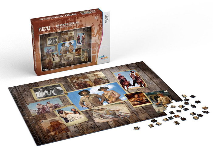 Bud Spencer & Terence Hill Puzzle Western Photo Wall (1000 piezas) Bud Spencer & Terence Hill Puzzle Western Photo Wall (1000 piezas)