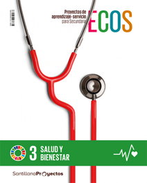 SANTILLANA, Acción Salud y Bienestar 1º ESO (Proyecto ECOS) - 2021 edition