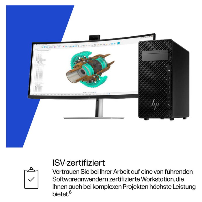 HP Z2 TWR G1i CU7 con 32GB RAM, 1TB SSD y RTX A1000, Windows 11 Pro
