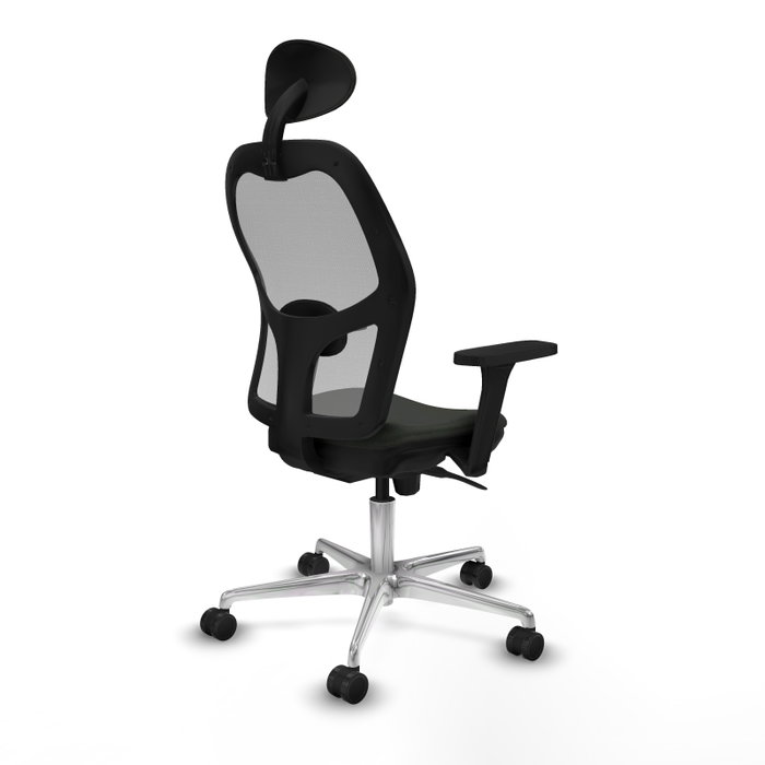 PIQUERAS Y CRESPO Silla de oficina Jorquera con mecanismo Sincro, brazos 3D y cabecero fijo PIQUERAS Y CRESPO Silla de oficina Jorquera con mecanismo Sincro, brazos 3D y cabecero fijo
