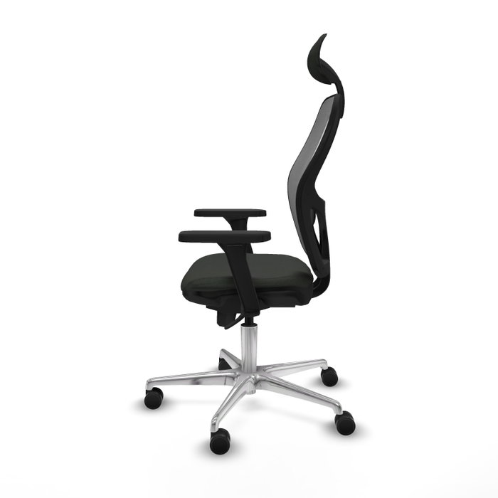 PIQUERAS Y CRESPO Silla de oficina Jorquera con mecanismo Sincro, brazos 3D y cabecero fijo PIQUERAS Y CRESPO Silla de oficina Jorquera con mecanismo Sincro, brazos 3D y cabecero fijo