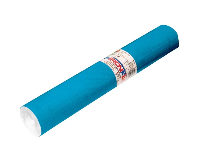 Aironfix Rollo Adhesivo Unicolor Azul Mate Medio 67014, Papel Plastificado Autoadhesivo 20 m, Para Forrar Madera, Metal, Paredes, Manualidades y Hogar