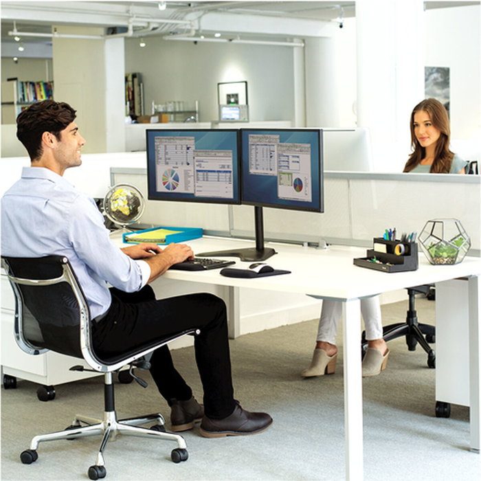 Fellowes Soporte para Monitor Doble Professional Series Negro Fellowes Soporte para Monitor Doble Professional Series Negro