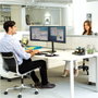 Fellowes Soporte para Monitor Doble Professional Series Negro
