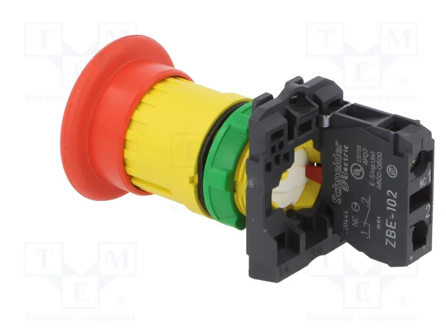 SCHNEIDER ELECTRIC Interruptor de Seguridad con Llave Harmony XB5 Rojo 22mm NC