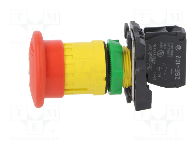 SCHNEIDER ELECTRIC Interruptor de Seguridad con Llave Harmony XB5 Rojo 22mm NC