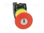 SCHNEIDER ELECTRIC Interruptor de Seguridad con Llave Harmony XB5 Rojo 22mm NC