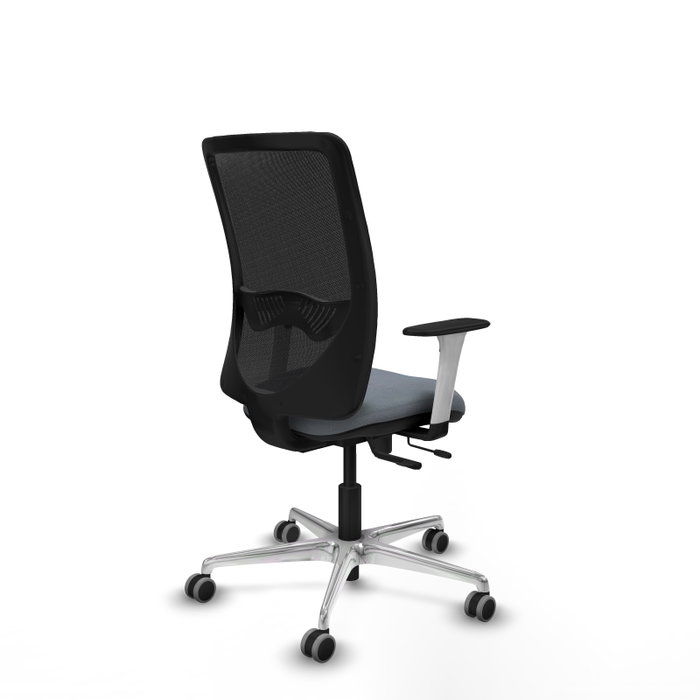 PIQUERAS Y CRESPO Silla de oficina Zulema Gris y Negro PIQUERAS Y CRESPO Silla de oficina Zulema Gris y Negro