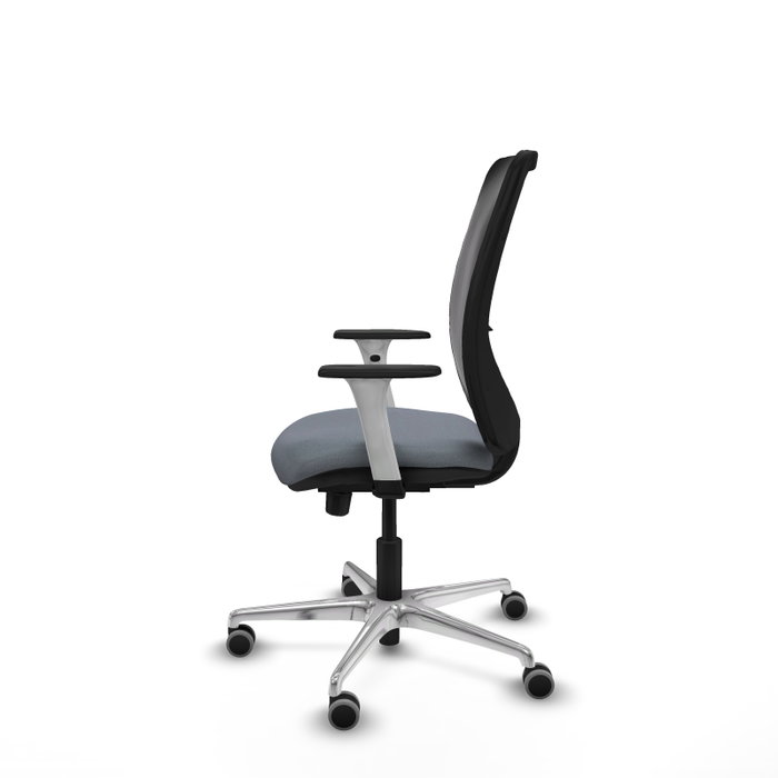 PIQUERAS Y CRESPO Silla de oficina Zulema Gris y Negro PIQUERAS Y CRESPO Silla de oficina Zulema Gris y Negro