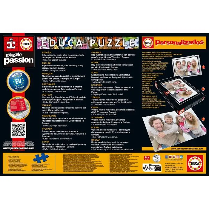 EDUCA Puzzle 1500 Piezas Almuerzo en Nueva York EDUCA Puzzle 1500 Piezas Almuerzo en Nueva York