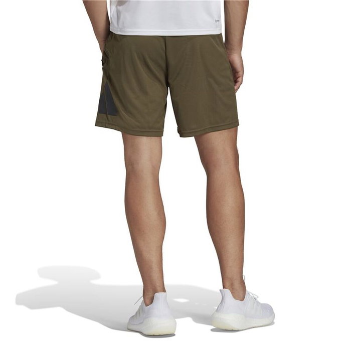 Pantalones Cortos Deportivos para Hombre Adidas Essentials Logo Castaño 37 Pantalones Cortos Deportivos para Hombre Adidas Essentials Logo Castaño 37