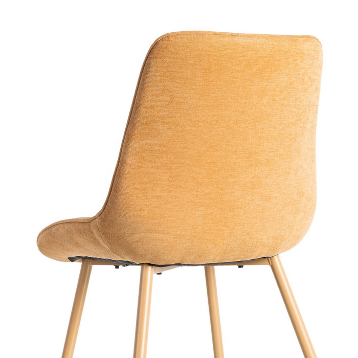 Silla Camel Tejido-Metal Contract 50 X 60 X 85 cm (Set de 4)