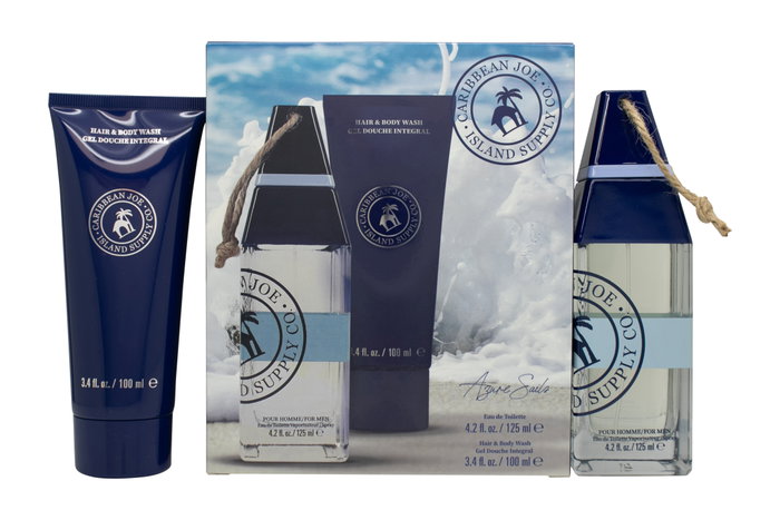 Caribbean Joe Azure Sails Gift Set 125ml EDT + 100ml Hair & Body Wash Caribbean Joe Azure Sails Gift Set 125ml EDT + 100ml Hair & Body Wash