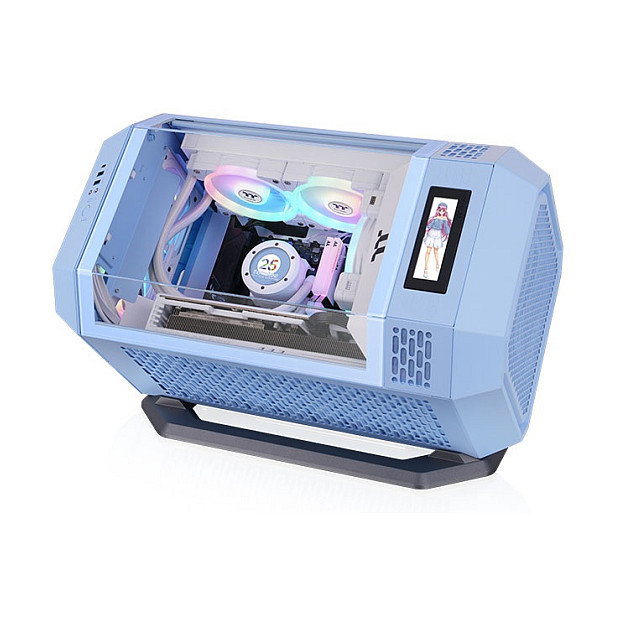 Thermaltake AC-078-ONFNAN-A1 Kit de conversión de torre a rack para The Tower 250, Azul Hydrangea y Negro Thermaltake AC-078-ONFNAN-A1 Kit de conversión de torre a rack para The Tower 250, Azul Hydrangea y Negro