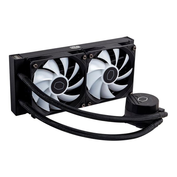 Cooler Master MasterLiquid Lite 240 ARGB - Refrigeración Líquida para CPU, 240mm, Negro, Modelo MLW-D24M-A18PZ-R1