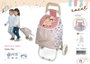 Carro de Compra Decuevas Sweet Bolsillo trasero con cremallera 36 x 30 x 66 cm