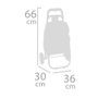 Carro de Compra Decuevas Sweet Bolsillo trasero con cremallera 36 x 30 x 66 cm