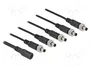 DeLOCK Cable divisor de CC 5,5 x 2,1 mm 1 x hembra a 5 x macho atornillable 86590