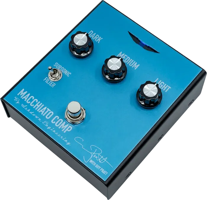 Ashdown Pedal Compresor Macchiato Guy Pratt - Made In UK Ashdown Pedal Compresor Macchiato Guy Pratt - Made In UK