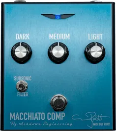 Ashdown Pedal Compresor Macchiato Guy Pratt - Made In UK