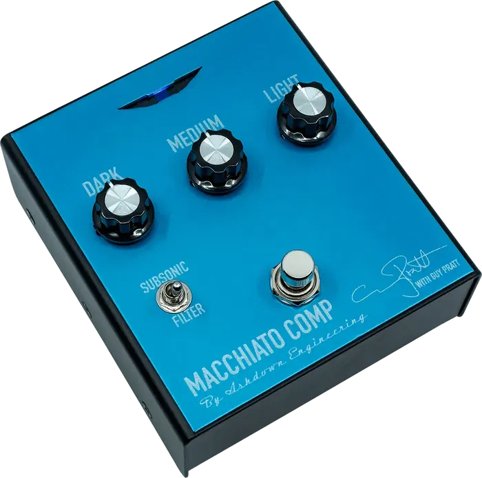 Ashdown Pedal Compresor Macchiato Guy Pratt - Made In UK Ashdown Pedal Compresor Macchiato Guy Pratt - Made In UK