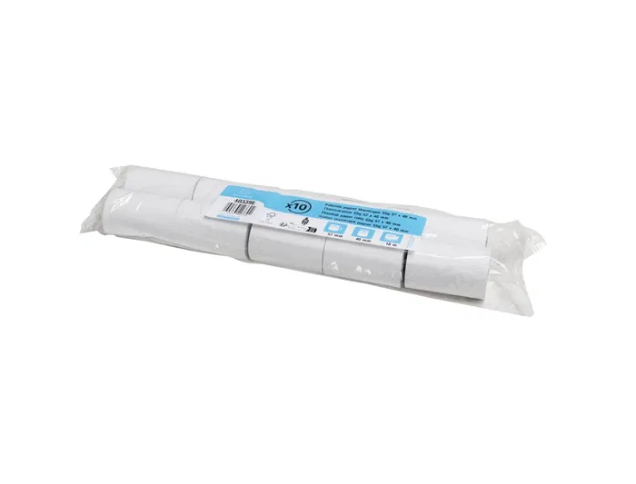 Exacompta Rollo de Papel Térmico 57x40 mm 55 g/m² Sin BPA
