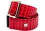 GETM Correa Guitarra Bajo Aussie Gator Dragon Red Getm Piel Ajustable hasta 165 cm
