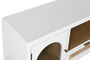 DKD Home Decor Mueble TV Scandi Blanco Natural 120 x 40 x 50 cm