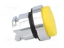 SCHNEIDER ELECTRIC Interruptor de presión Harmony XB4 amarillo 22mm