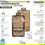 Muvit Recycletek Funda para iPhone 15, material 100% reciclado y reciclable, protección antigolpes y arañazos, referencia Shockproof 2M, varios colores