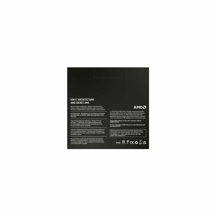 AMD Ryzen 9 9950X Procesador AM5 4,3 GHz 5,7 GHz 16 Núcleos AMD Ryzen 9 9950X Procesador AM5 4,3 GHz 5,7 GHz 16 Núcleos