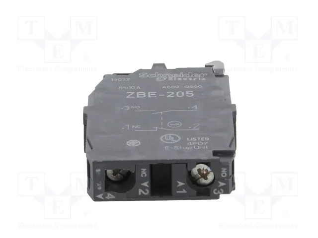 SCHNEIDER ELECTRIC Bloques de Contactos Harmony XB4 para Placa Frontal SCHNEIDER ELECTRIC Bloques de Contactos Harmony XB4 para Placa Frontal