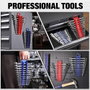 Workpro Soporte magnético para llaves, forma de tira con 12 posiciones para llaves combinadas, fijas o de estrella (6-24 mm), 280 x 56 x这群45 mm