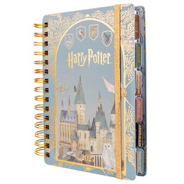 MOOVING Agenda Espiral Anual 2027 Harry Potter Día Página 14x20cm