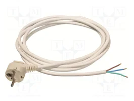 AS SCHWABE Cable de alimentación H05VV-F 3G1,5mm2 10m