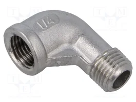 GEBO Conector Codo de 90° Macho-Hembra G 1/4 pol.