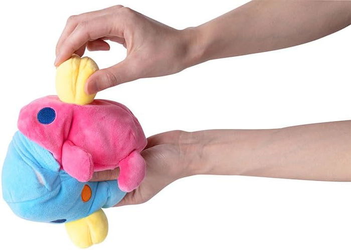 Bandai Mochila Tamagotchi con Peluche Hashizotchi Evolutivo 3 Etapas - Licencia Oficial, Coleccionable, Asas Ajustables