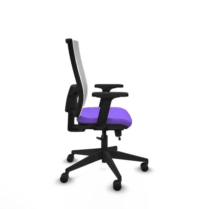 PIQUERAS Y CRESPO Silla de oficina Horna Lila y Blanco PIQUERAS Y CRESPO Silla de oficina Horna Lila y Blanco