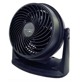 Thulos Ventilador de Sobremesa 8" Kb17, 20 cm, 42W, 3 Velocidades, Inclinación Ajustable, Color Negro - KOOL BREEZE