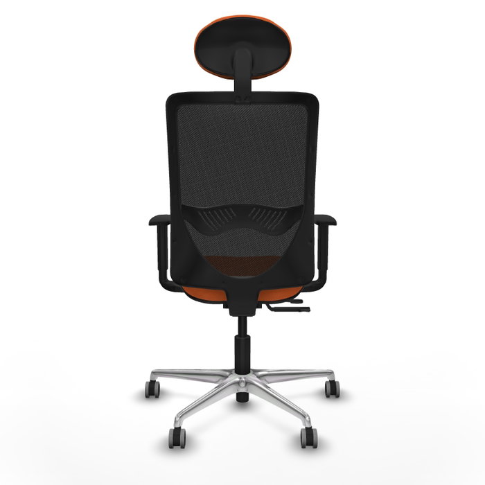 PIQUERAS Y CRESPO Silla de oficina Zulema Naranja y Negro PIQUERAS Y CRESPO Silla de oficina Zulema Naranja y Negro