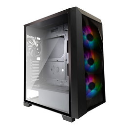 Xilence XG131 X712.RGB Midi Tower PC Negro ATX micro ATX Mini-ATX ABS Plástico Acero Vidrio templado Juego